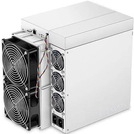 BITMAIN Antminer S19 95TH/S Bitcoin VNISH FIRMWARE ASIC Miner(34J/T, 3250W, 220V, SHA256), High Hashrate/Efficiency Air-Cooling Home Mining Machine for BTC/BCH/BSV w/PSU(Renewed)