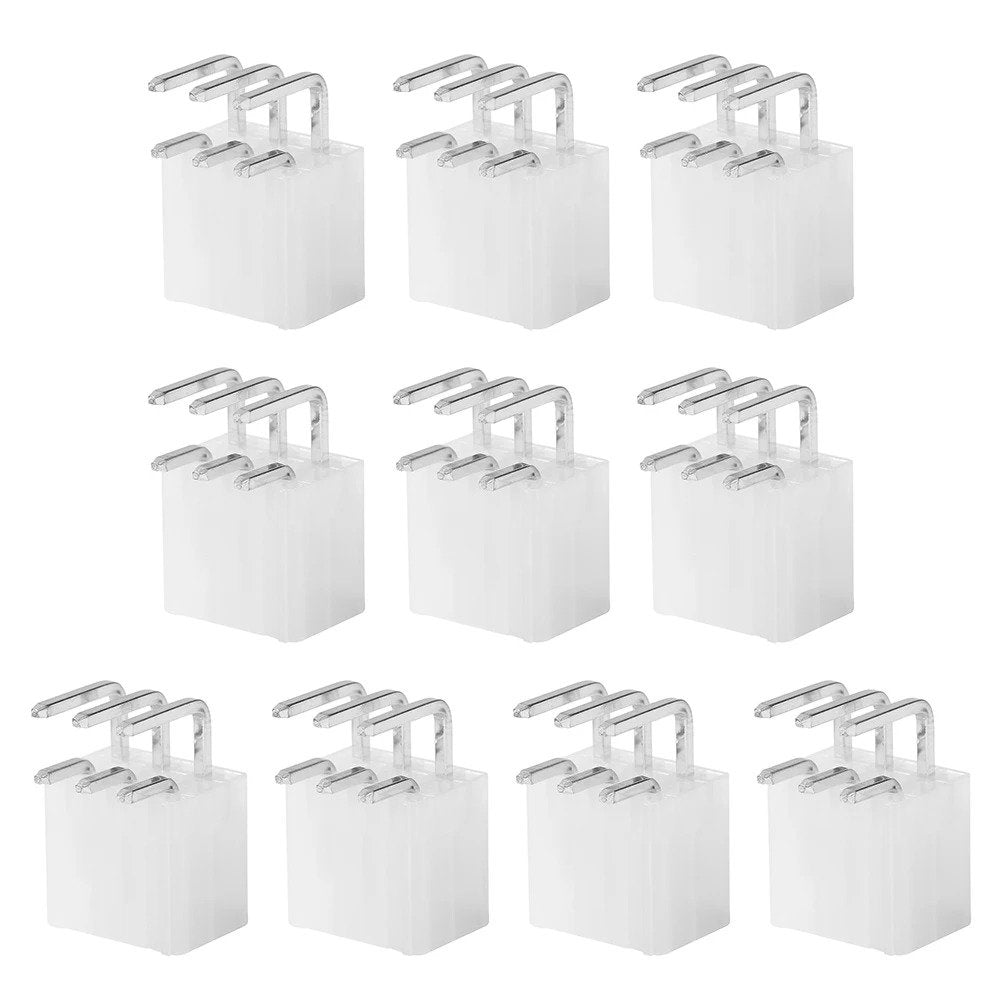 CypherPower 10pcs 6pin elbow connector power connector looper for BTC miner Antminer S9K S9j S9 Z11 Z11e z9mini A9 A3 B7 Z1+ L3 M3 E9i E9.3