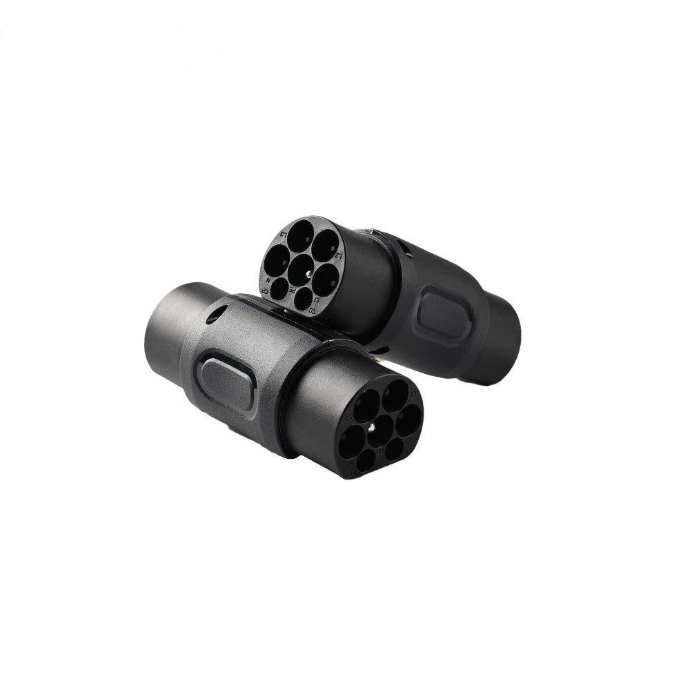 CypherPower 32A Type2 to GBT Adapter 7.2KW 22KW Connector with Type 2 Charger for Electric Cars with GB/T Charging Socket