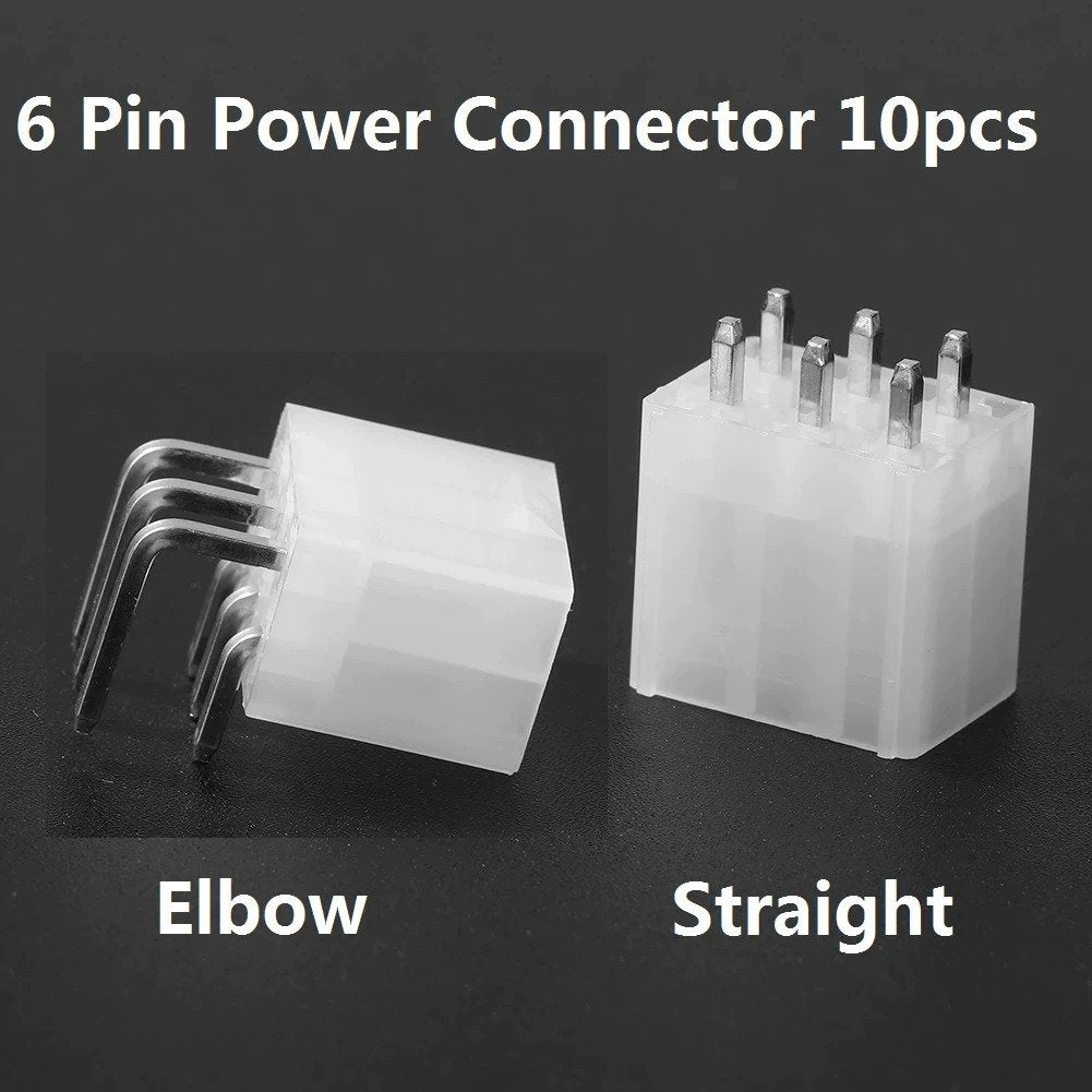CypherPower 10pcs 6-pin connector power connector looper for Asic miner antminer S9j S9 S9k l3 DR3 T9 Z11 Z9 B7 X3 A4 A9 M3 Z1PRO Eibt E10.2